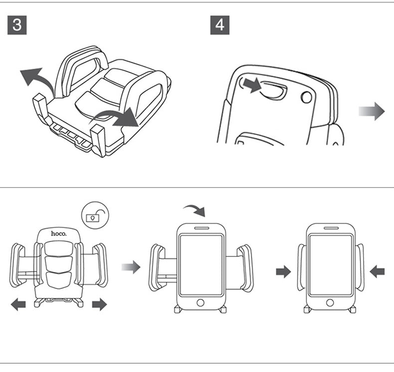 Support de téléphone portable à guidon réglable rotatif, pour moto, vélo, poussette Support de téléphone portable à guidon réglable rotatif, pour moto, vélo, poussette